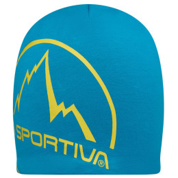 Bonnet La Sportiva Circle Beanie bleue Crystal/Moss