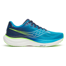 Chaussures de running hommes Saucony Ride 19 bleu cobalt/slime