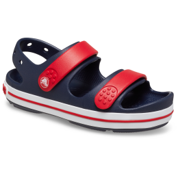 Sandales enfant Crocs Crocband Cruiser Sandal K bleue / rouge Navy/Varsity Red