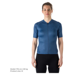 T-shirt vélo femme Northfinder Imani bleue 392blueprint