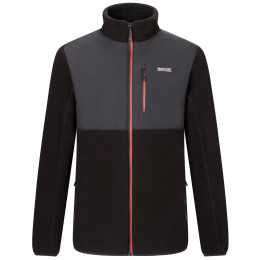 Sweatshirt fonctionnel homme Regatta Morran WR fleece noir / orange Blk(BurntHn)