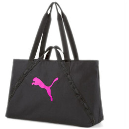 Sac bandoulière Puma AT ESS Shopper vert Puma Black-Deep Orchid