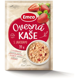 Porridge Emco Porridge d'avoine aux fraises 55 g