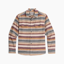 Chemise homme Royal Robins Clouds Rest Hemp L/S brun clair Pebble Alder Str
