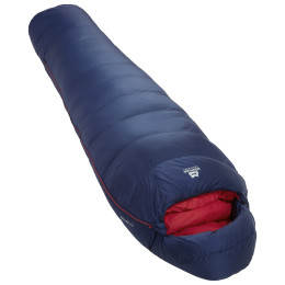 Sac de couchage en plumes Mountain Equipment Helium 600 W's Long bleue Medieval Blue