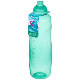 Bouteille Sistema Helix Squeeze Twist ‘n’ Sip 600 ml green