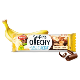 Barre Emco Barre Super noix banane 35g