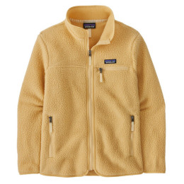 Sweat-shirt femme Patagonia W's Retro Pile Jkt jaune Beeswax Tan