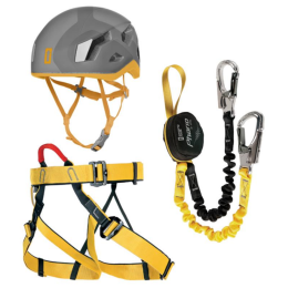 Kit via ferrata Singing Rock Packet Ferrata II (yellow/grey)