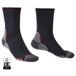 Chaussettes homme Bridgedale Hike LW T2 CP Boot noir / rouge navy/red/042