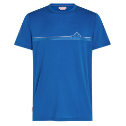 T-shirt homme Icebreaker Men Merino 150 Tech Lite SS Tee Range Stripes