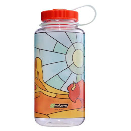 Bouteille Nalgene Wide Mouth 1l Clear Stained Glass