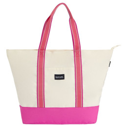 Sac de plage Regatta Boulder Beach Bag blanc / rose Light Vanilla Rose Violet
