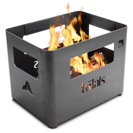 Brasero Höfats Beerbox noir Corten steel