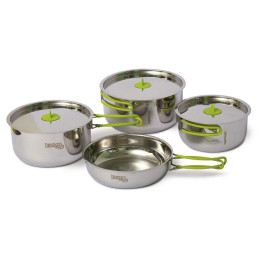 Set de vaisselle Pinguin Trio Steel L