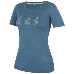 T-shirt femme MOOA Merino Lyolite Bloom 150 Short
