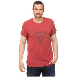 T-shirt homme Chillaz Arco Rock Hero rouge RedMelange
