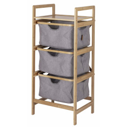 Paniers rangement Bo-Camp Selsdon gris / brun Beige/Grey