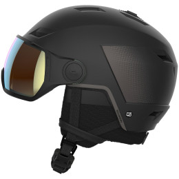 Casque Salomon Pioneer Lt Visor Photo Sigma vert Black