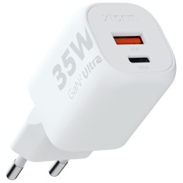 Chargeur Xtorm 35W GaN2 Ultra Wall Charger blanc White