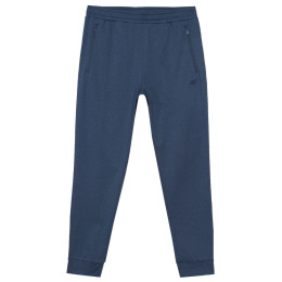 Pantalons de survêtement hommes 4F Trousers Fnk M682 bleu foncé NAVY MELANGE