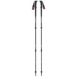 Bâtons randonnée Black Diamond Trail Pro noir / rouge FireRed