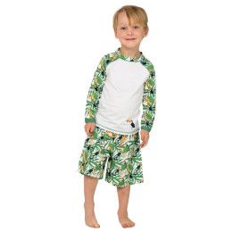 Maillot bain enfant DucKsday Toucan Boardshort Boy mix1 Multicolor