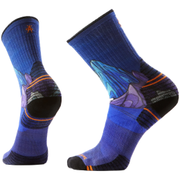 Chaussettes Smartwool Hike Targeted Cushion Mountain Myth Prin bleu