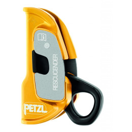 Bloqueur Petzl Rescucender noir / jaune