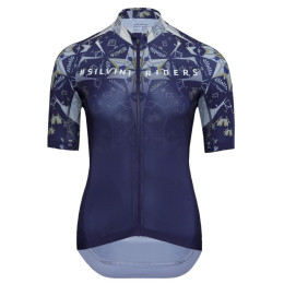 Maillot vélo femme Silvini Mottolina bleu foncé navy