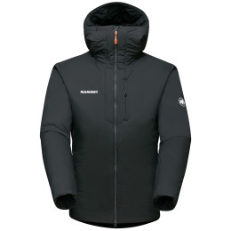 Veste homme Mammut Rime IN Flex hooded Jacket Men vert BlackPhantom