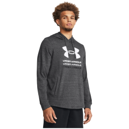 Sweat-shirt homme Under Armour UA Rival Terry Graphic Hood gris Gray