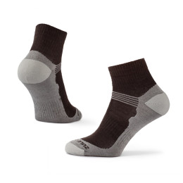 Chaussettes Zulu Merino Lite gris / brun grey/brown