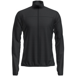 Sweatshirt fonctionnel homme Icebreaker Men Merino Blend 300 RealFleece™ Descender LS Zip noir Black