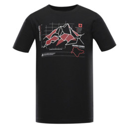 T-shirt homme Alpine Pro Dafot vert black