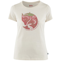 T-shirt femme Fjällräven Arctic Fox Print T-shirt W blanc 113_white
