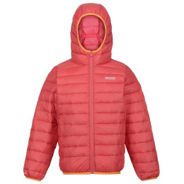 Veste d'hiver enfants Regatta Jnr Hooded Marizion rose Mineral Red(Burgundy)