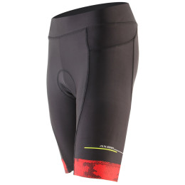 Short vélo femme Axon Aktiv D noir / rouge