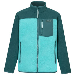 Sweat enfant Regatta Junior Frankie Warm Fleece Mediterranea/Turquoise vert clair /  vert foncé Mediterranea/Turquoise