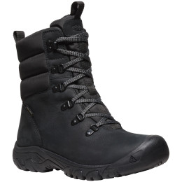 Bottes hiver femme Keen Greta Boot Wp Women vert black/black