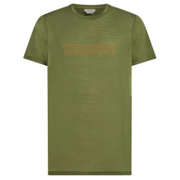 T-shirt fonctionnel homme Icebreaker M 150 Tech Lite SS Tee IBCoordinates vert Sphagnum