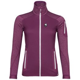 Veste femme High Point Merino Alpha Lady violet Red / Antracit