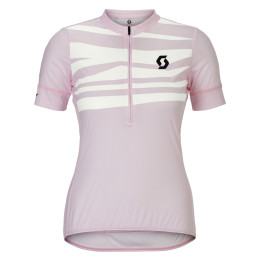Maillot vélo femme Scott Jersey W's Endurance LT SS rose clair bliss pink