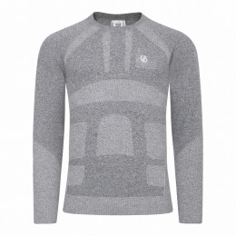 T-shirt fonctionnel homme Dare 2b In The Zone II Long Sleeve Tee gris claire CharGreyMarl