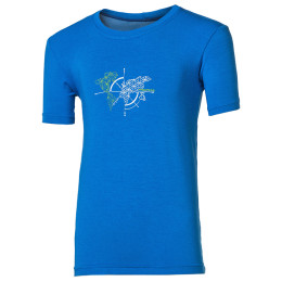 T-shirt fonctionnel enfant Progress Uno World bleue