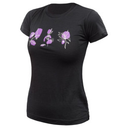 T-shirt fonctionnel femme Sensor Merino Air Bloom