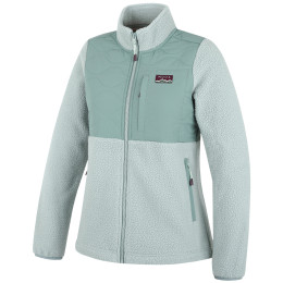 Sweat-shirt femme MOOA Sherpa vert clair pale teal