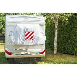 Bâche toiture Fiamma Bike Cover S 2/3 kola blanc
