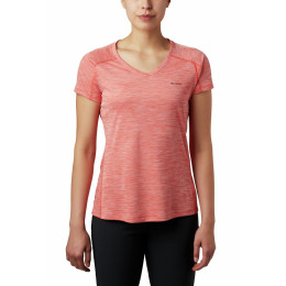 T-shirt femme Columbia Zero Rules rose BrightPoppyHeather