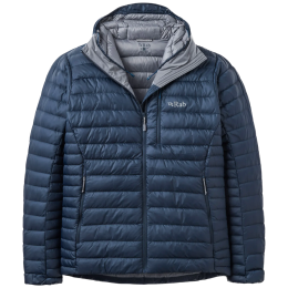 Veste homme Rab Microlight Alpine Down Hoody bleu Galaxy Blue